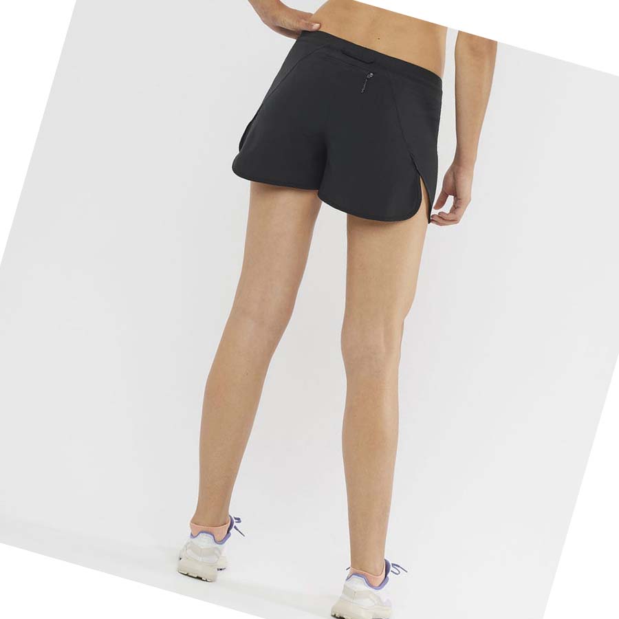 Bermudas Salomon CROSS 3'' Mujer Negros | MX 2351WNB